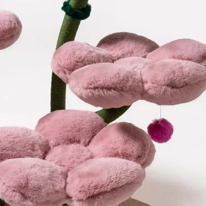 Boomtoren met bloementhema