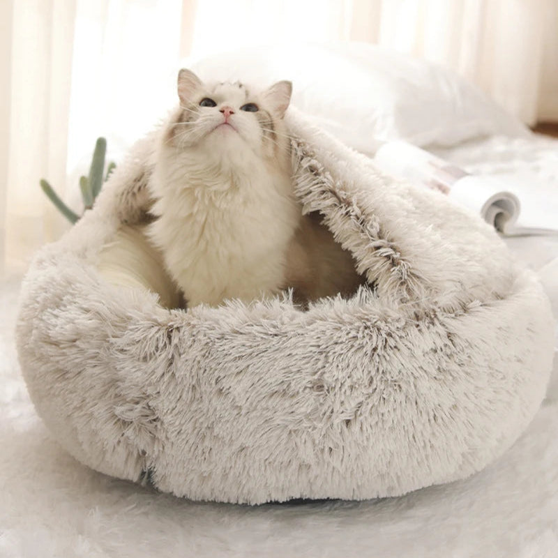 Plush Cat Bed