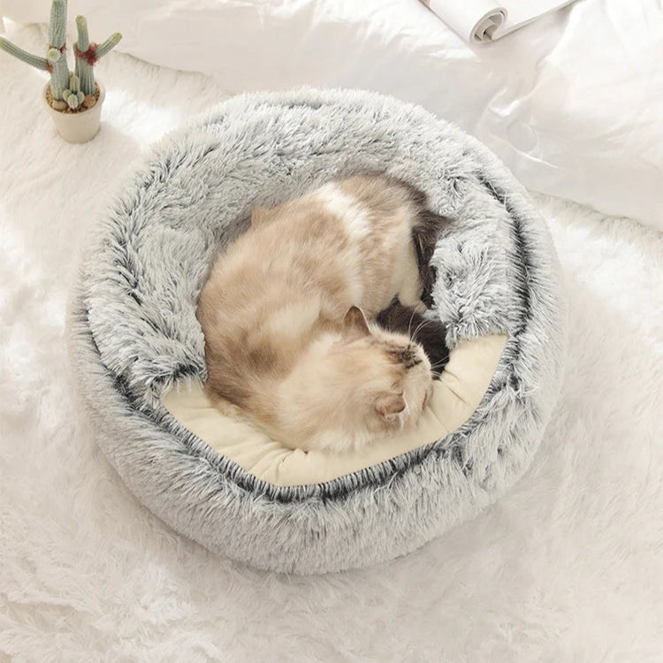 Plush Cat Bed