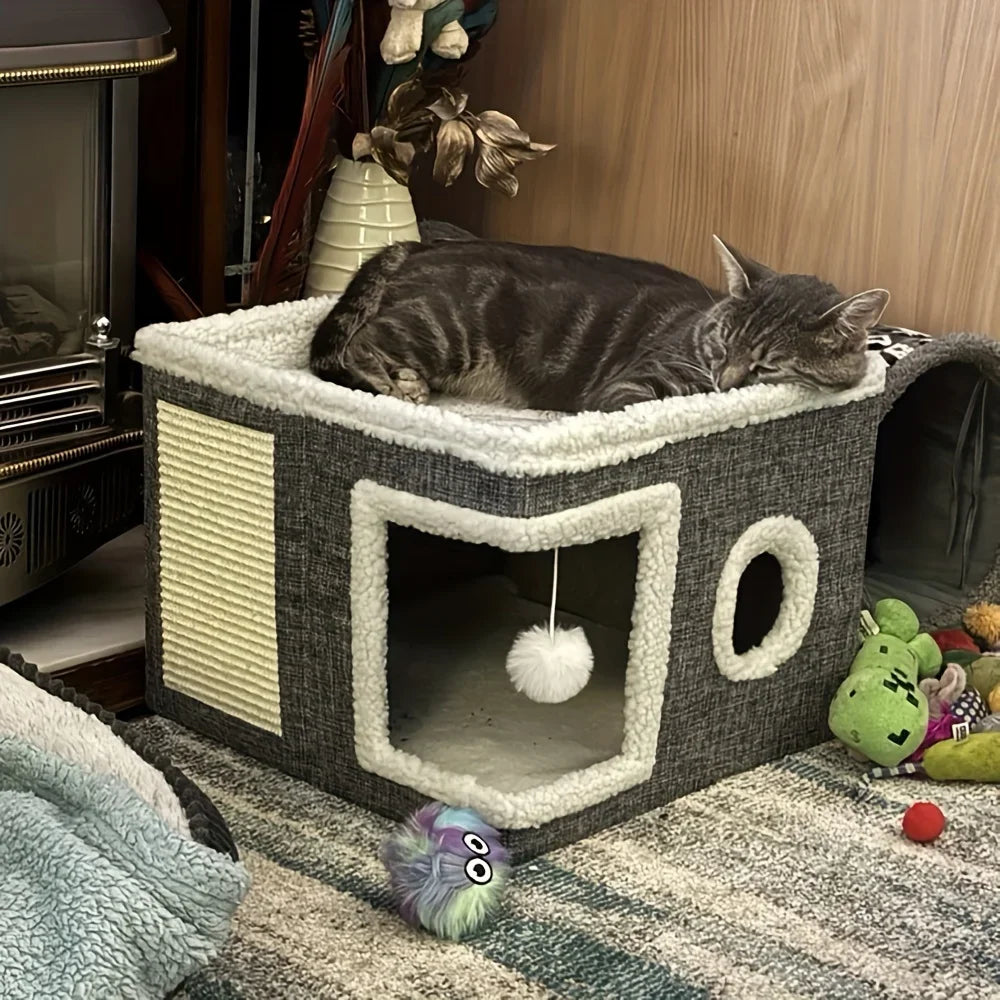Foldable Cat House